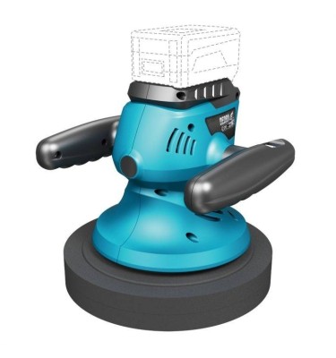 POLERKA rotacyjno-mimośrodowa 250mm na AKUMULATOR 18V