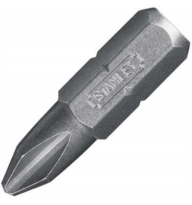 Końcówka 1/4&quot; Ph1 x 25mm 25szt / stanley