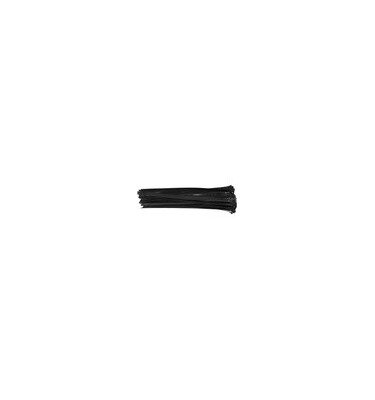 OPASKI PLASTIKOWE ROZPINANE 7,6mm x 450mm 50szt. CZARNE