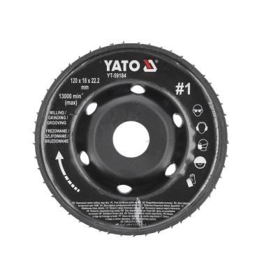 FREZ TARNIK PEŁNY WYPUKŁY 120X18 NR1