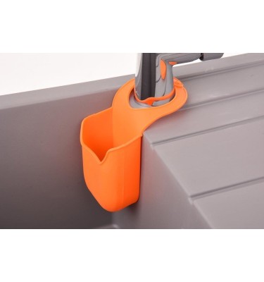 SILIKONOWY ORGANIZER NA GĄBKĘ POMARAŃCZOWY 74788 Fala