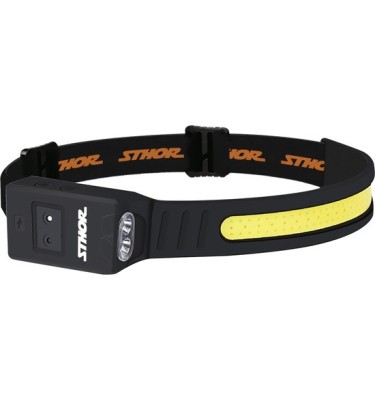 LATARKA CZOŁOWA 430LM, CZUJNIK RUCHU, PO-LI 1200MAH, IP44 CZOŁÓWKA 4 TRYBY