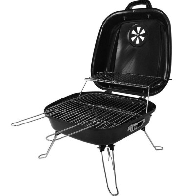 GRILL WĘGLOWY TURYSTYCZNY SKŁADANY NA PIKNIK 41x36