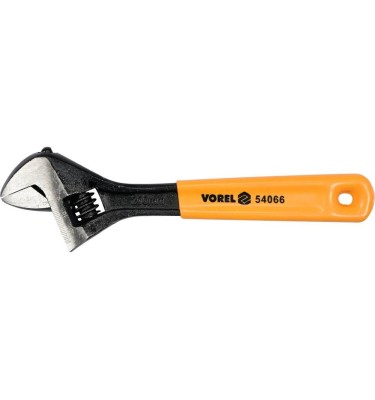 Klucz nastawny 200mm, gumowany uchwyt 54066 Vorel
