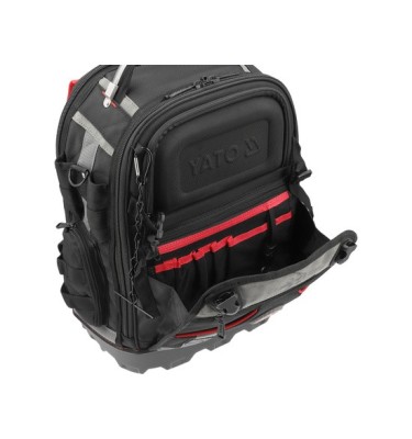 PLECAK NARZĘDZIOWY ROBOCZY WZMOCNIONE DNO KIESZONKI PRZEGRÓDKI