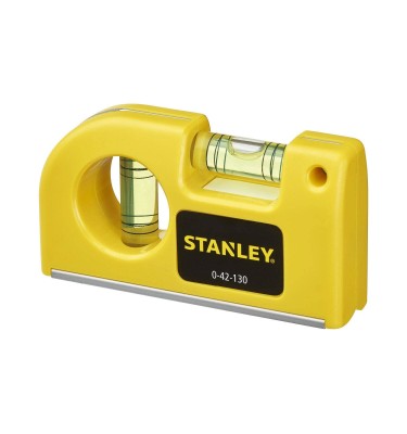 Poziomica 8,7cm kieszonkowa magnetyczna 2-libelle