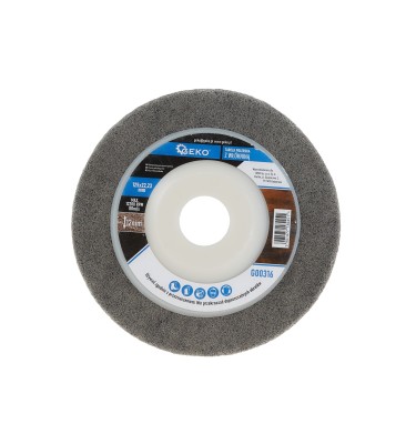 Tarcza polerska do metali stali z włókniną 125mm