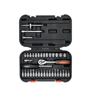 ZESTAW NARZĘDZIOWY 1/4 38cz. XS grzechotka, bity, nasadki Sthor