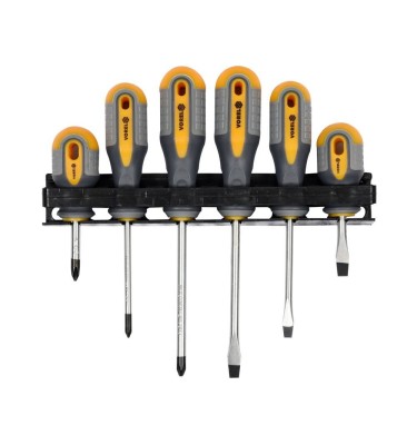 ZESTAW WKRĘTAKÓW 6szt. śrubokręty Vorel