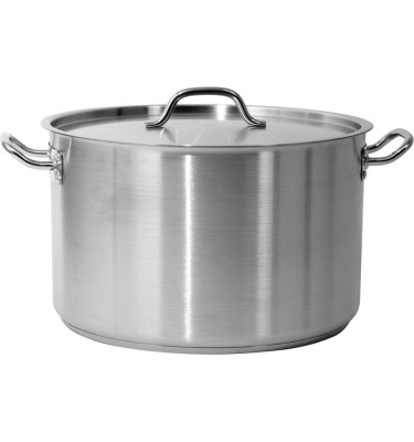 GARNEK NISKI Z POKRYWKĄ ZE STALI NIERDZEWNEJ 40x25CM 31,4L YG-00045 YATO