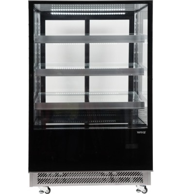 WITRYNA CHŁODNICZA 400L 90x80x144 CZARNA YG-05045 YATO