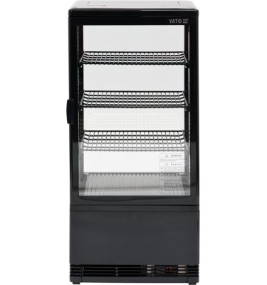 WITRYNA CHŁODNICZA 78L 42x38x96 CZARNA YG-05056 YATO