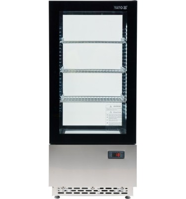 WITRYNA CHŁODNICZA 78L 43x39x98 CZARNA YG-05060 YATO