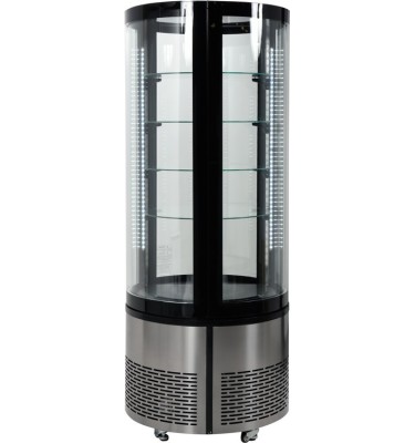 WITRYNA CHŁODNICZA 400L 68x68x175 CZARNA YG-05098 YATO