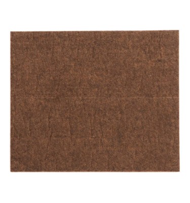 Podkładki filcowe 100x120 mm brązowe 74869 Vorel