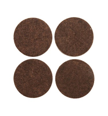 Podkładki filcowe 40 mm brązowe 74855 Vorel