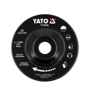 TARCZA TARNIK PŁASKA DO DREWNA 125MM