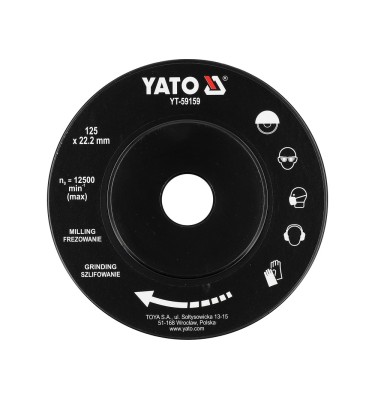 TARCZA TARNIK SKOŚNA DO DREWNA 125MM