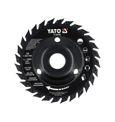 TARCZA TARNIK Z PIŁĄ 125MM