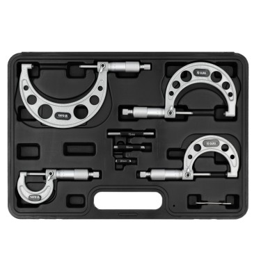 ZESTAW MIKROMETRÓW ZEWNĘTRZNYCH 4 SZT