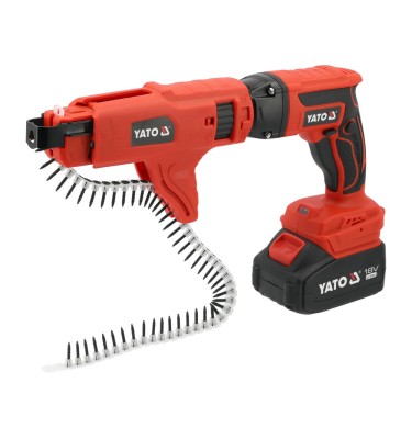 WKRĘTARKA TAŚMOWA AKUMULATROWA 18V DO REGIPSÓW 4Ah Yato WALIZKA